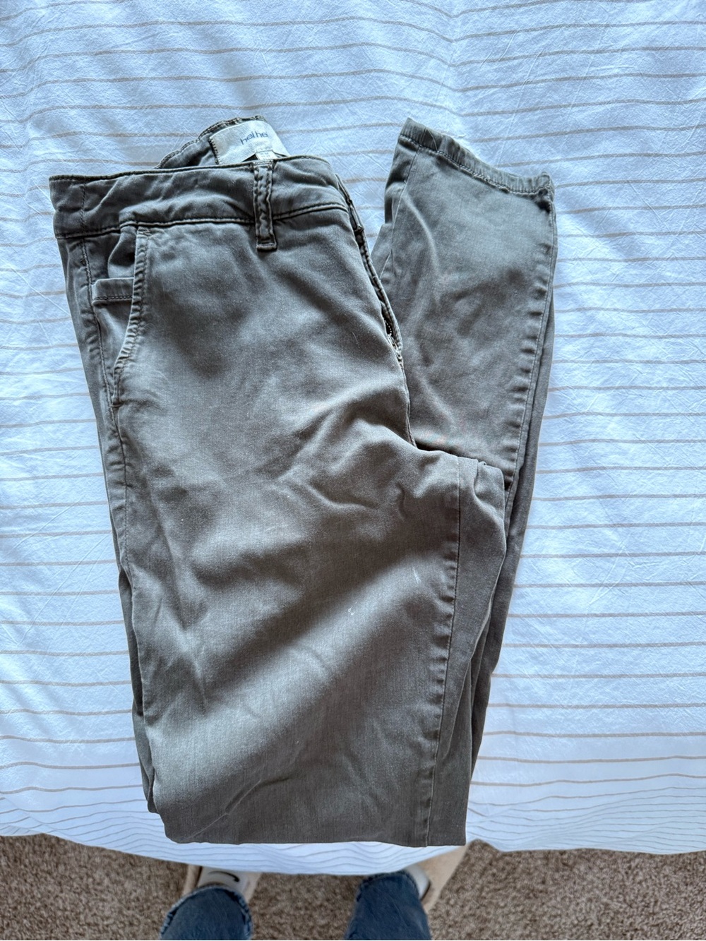 Women's Skinny Pants in Gray - Classic Slim Fit